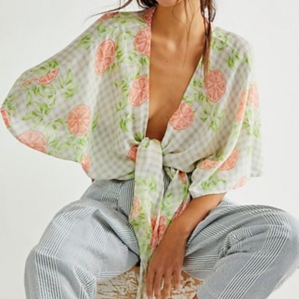 NWT Free People Tutti Frutti Kimono